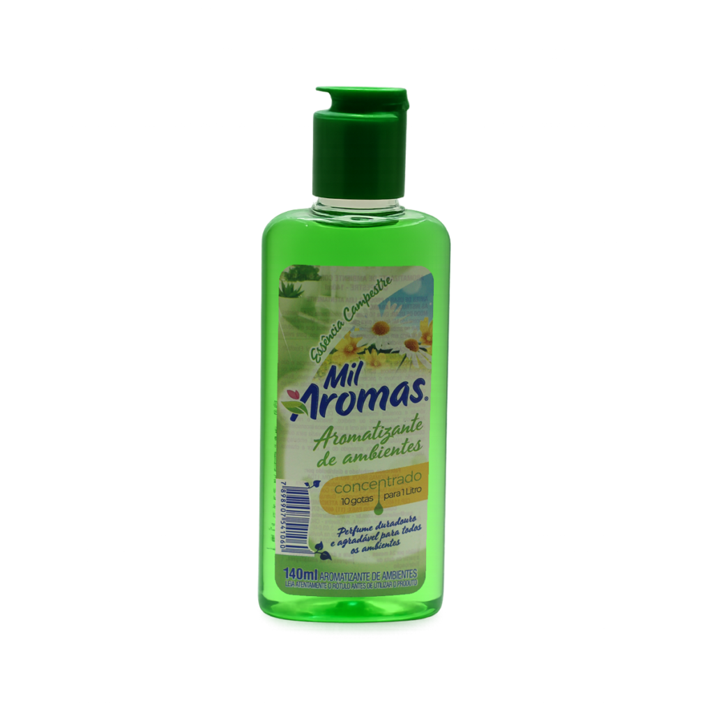 Limpador Perfumado Mil Aromas Campestre 140ml - Concentrado