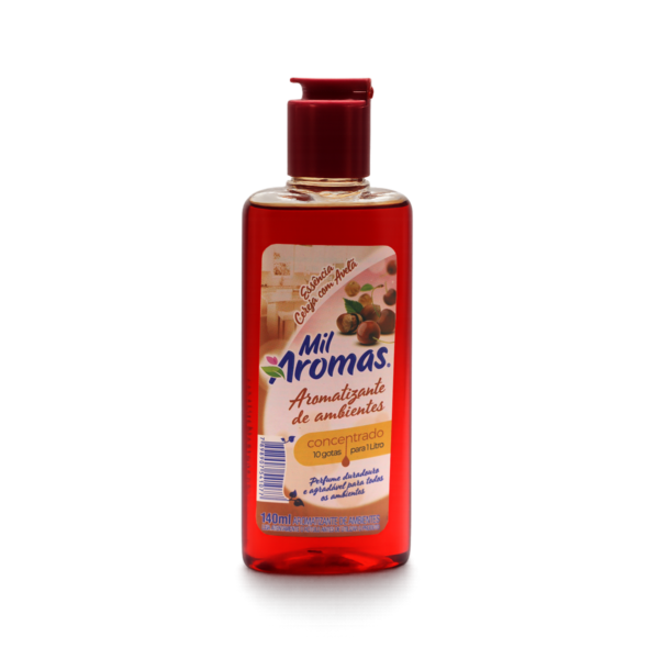 Limpador Perfumado Mil Aromas Cereja c/ Avelã 140ml - Concentrado