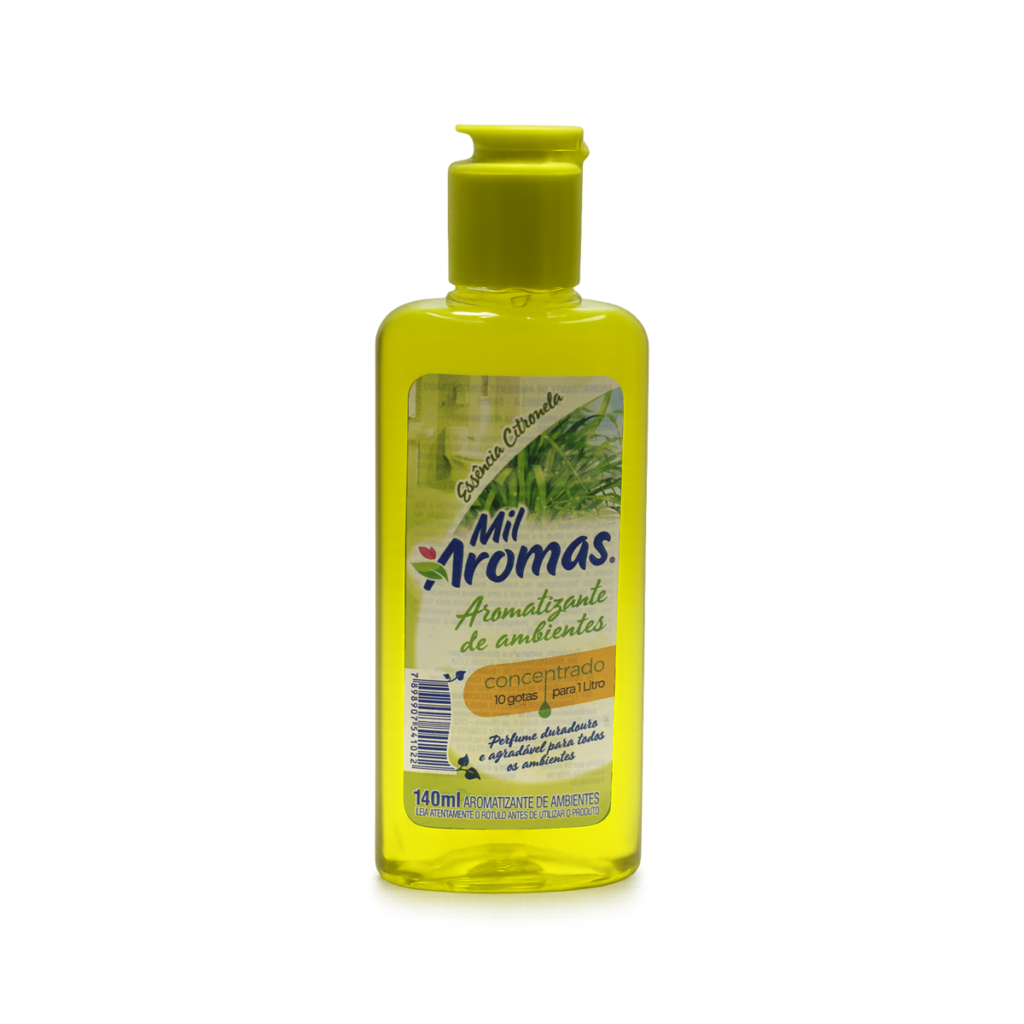 Limpador Perfumado Mil Aromas Citronela 140ml - Concentrado