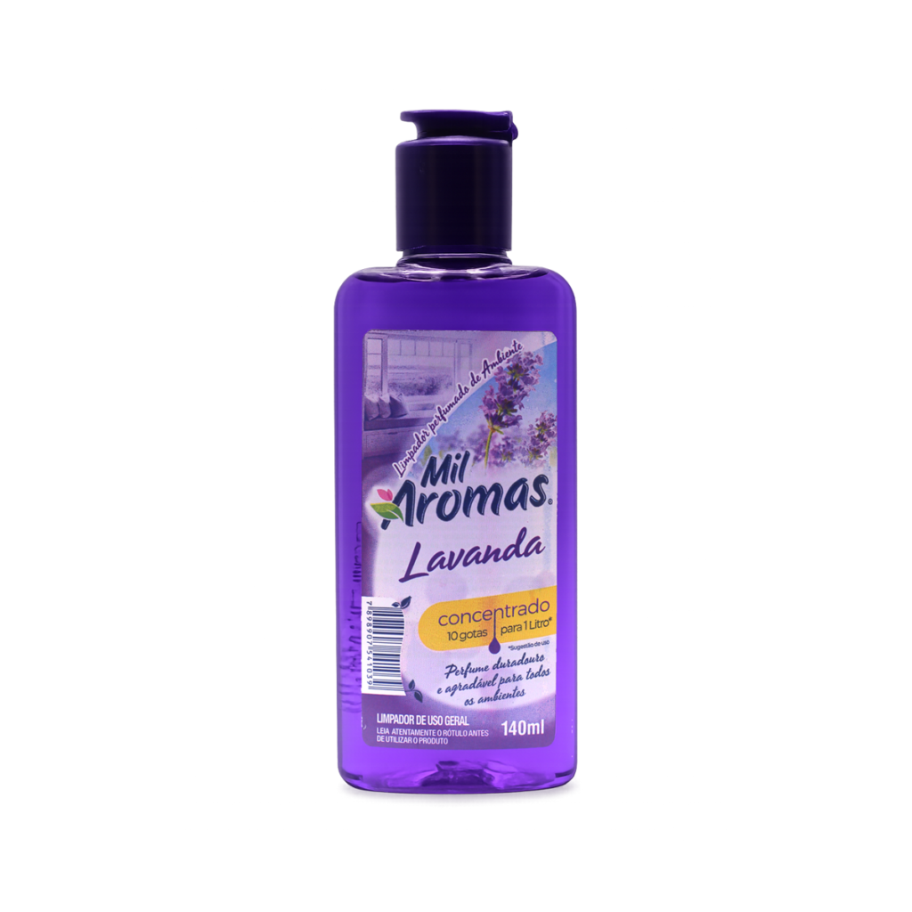 Limpador Perfumado Mil Aromas Lavanda 140ml - Concentrado