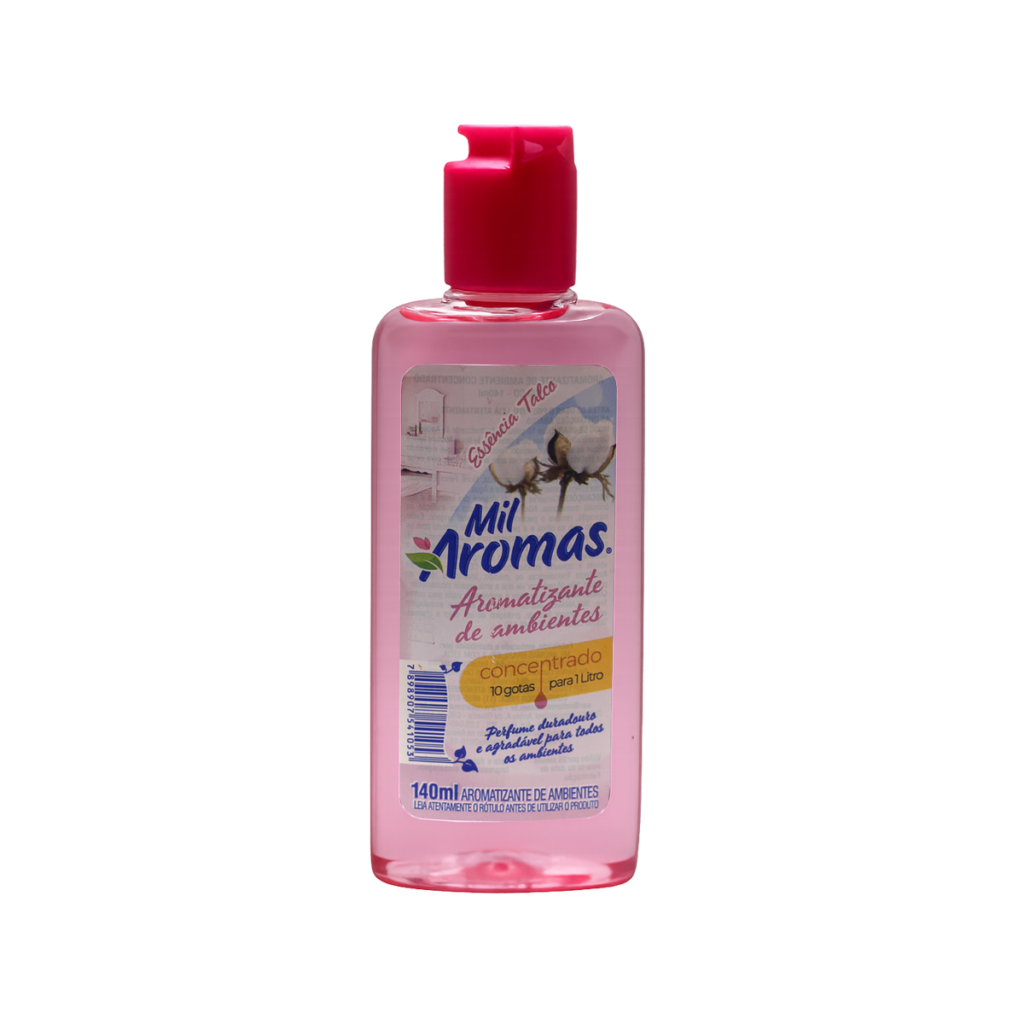 Limpador Perfumado Mil Aromas Talco 140ml - Concentrado