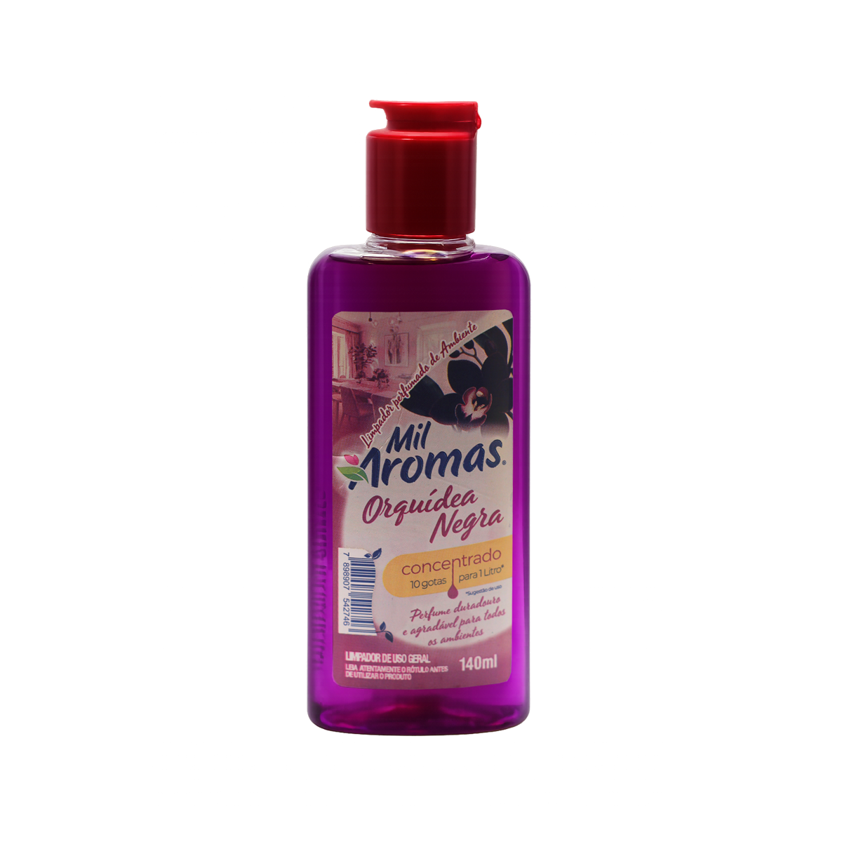 Limpador Perfumado Mil Aromas Orquidea Negra 140ml – Concentrado