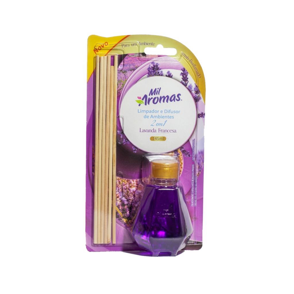 Limpador e Difusor Mil Aromas ( blister ) 145ml - Lavanda Francesa