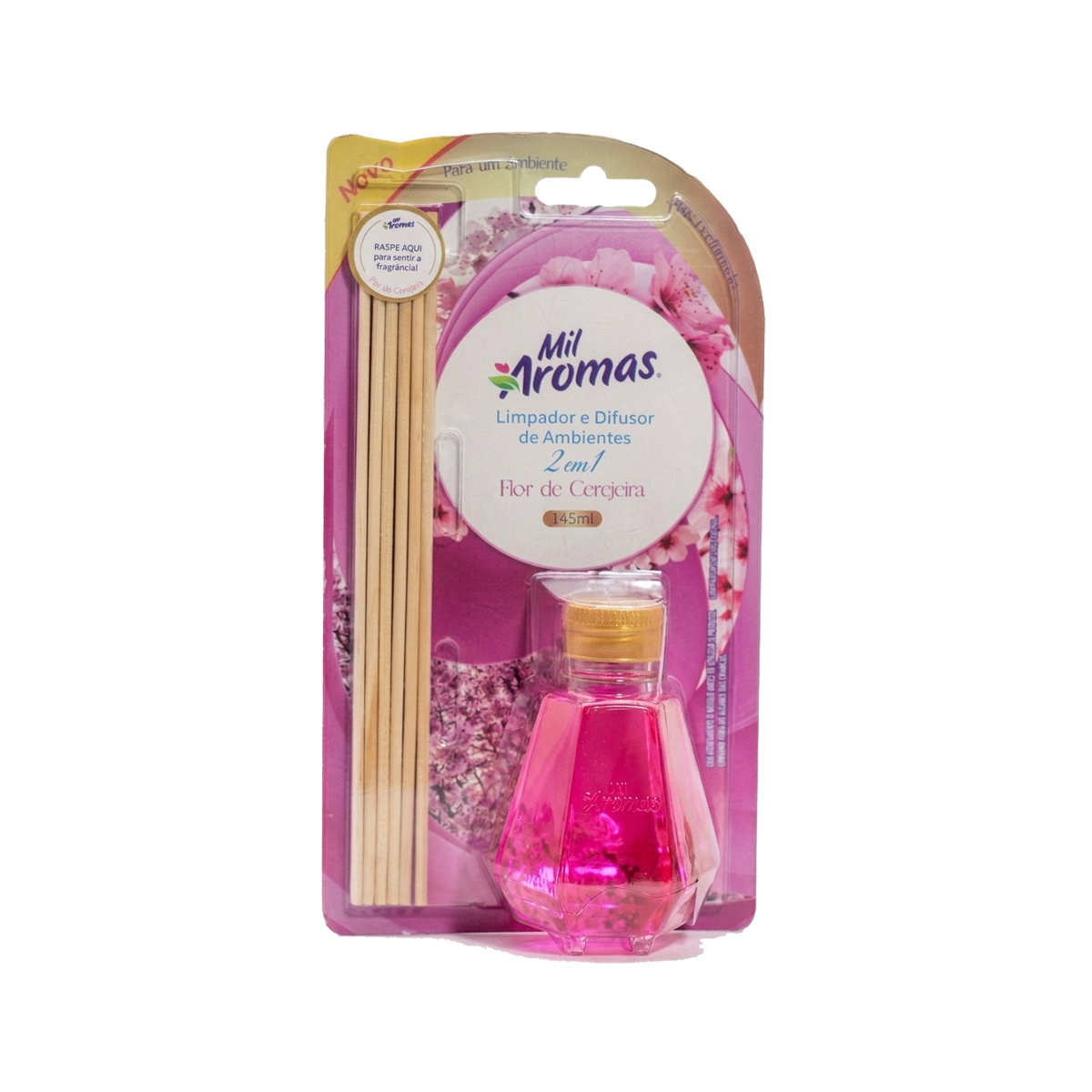Limpador e Difusor Mil Aromas ( blister ) 145ml – Flor de Cerejeira