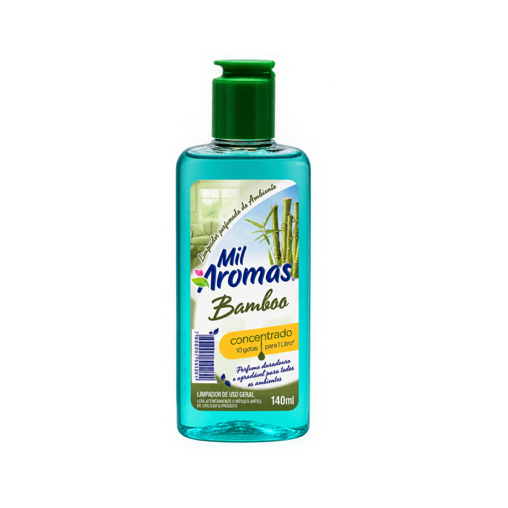 Limpador Perfumado Mil Aromas Bamboo 140ml - Concentrado