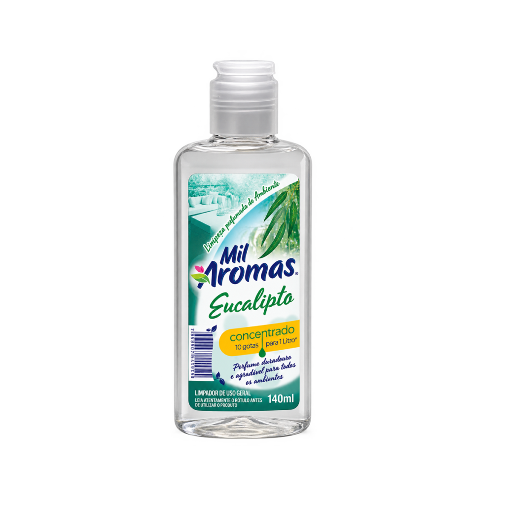 Limpador Perfumado Mil Aromas Eucalipto 140ml - Concentrado