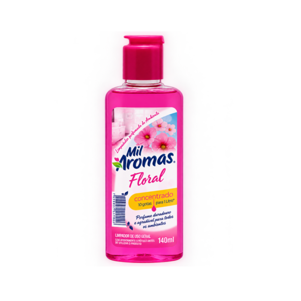 Limpador Perfumado Mil Aromas Floral 140ml - Concentrado