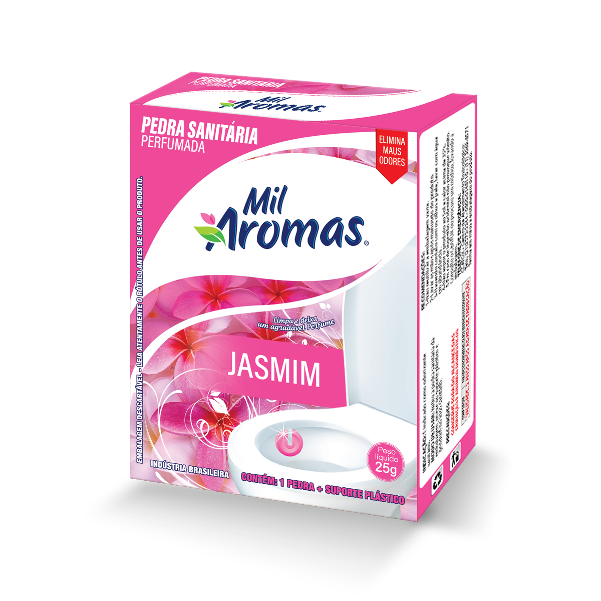 Pedra Sanitaria Mil Aromas Jasmin – Caixinha 25g