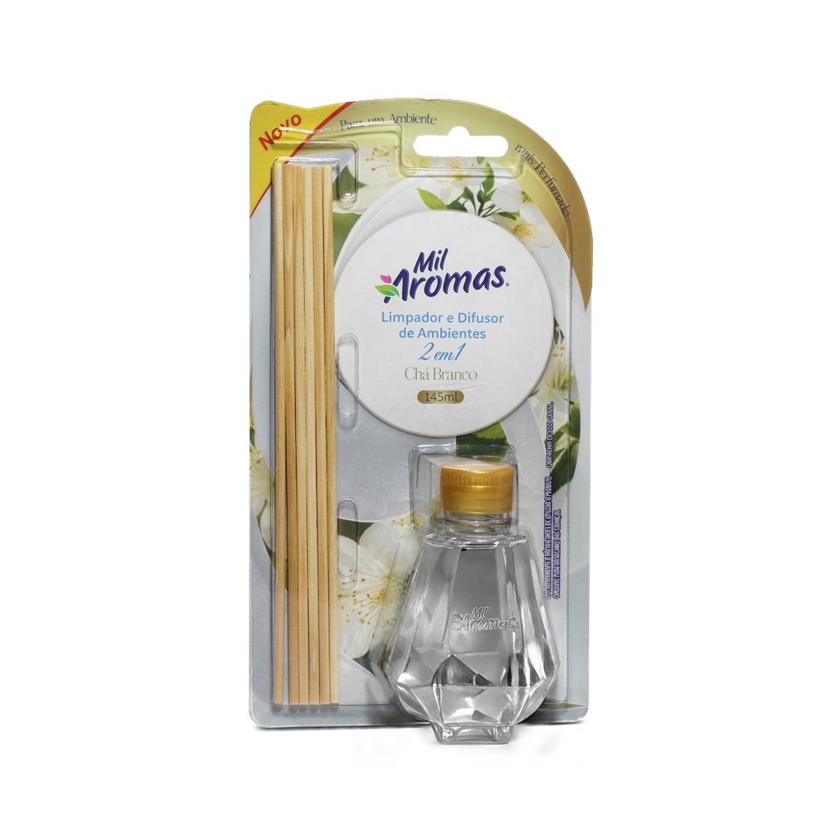 Limpador e Difusor Mil Aromas ( blister ) 145ml – Chá Branco