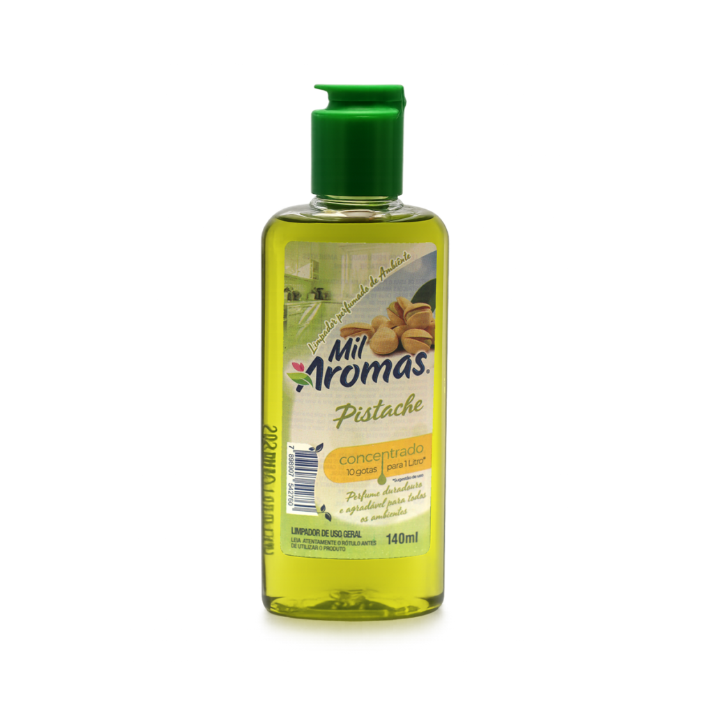 Limpador Perfumado Mil Aromas Pistache 140ml - Concentrado