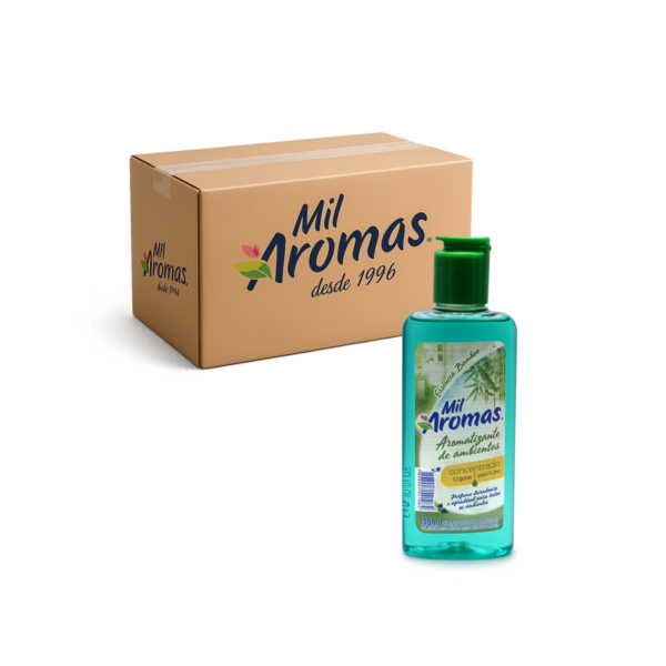 Limpador Perfumado Mil Aromas Bamboo - Concentrado Cx 24x140ml