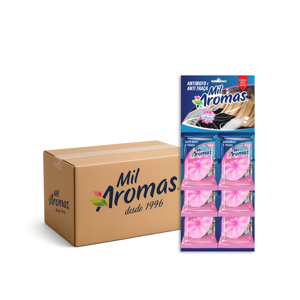 Antimofo E Anti Traça Mil Aromas Trad (Cartela) Cx 12x6x25g
