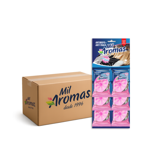Antimofo E Anti Traça Mil Aromas Trad (Cartela) Cx 12x6x25g