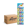 Pastilha Adesiva Mil Aromas Mista Cx 12x12x10g (Cartela)